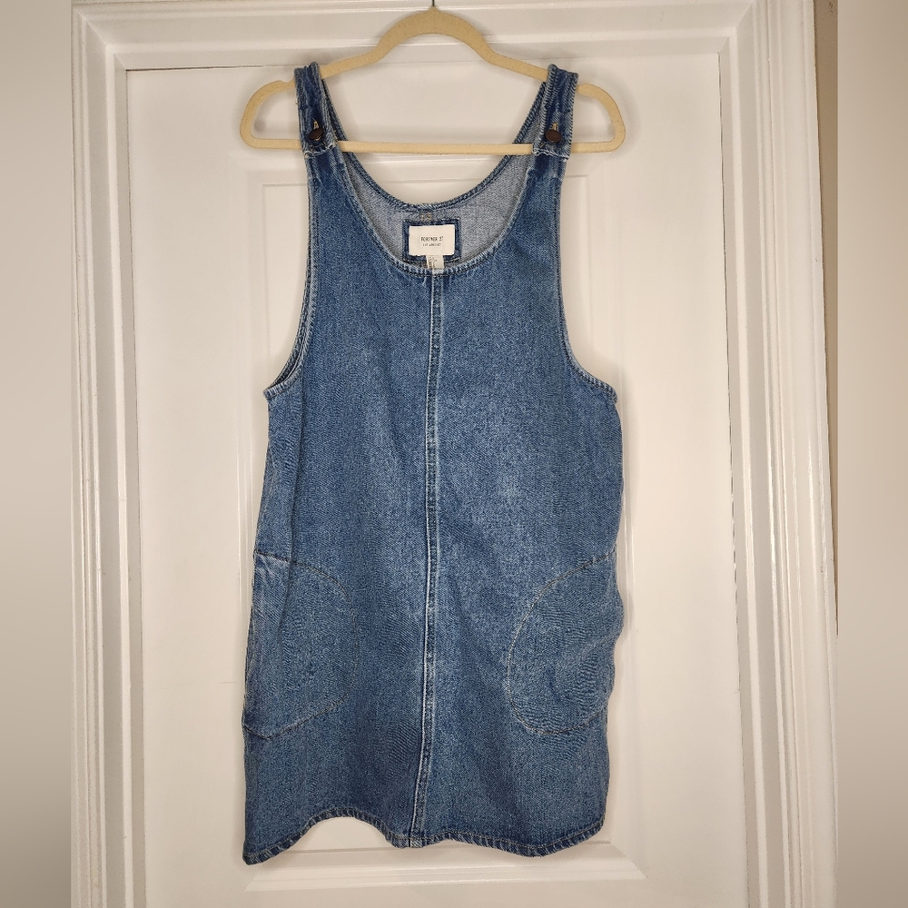 Forever 21 Denim Overall Dress